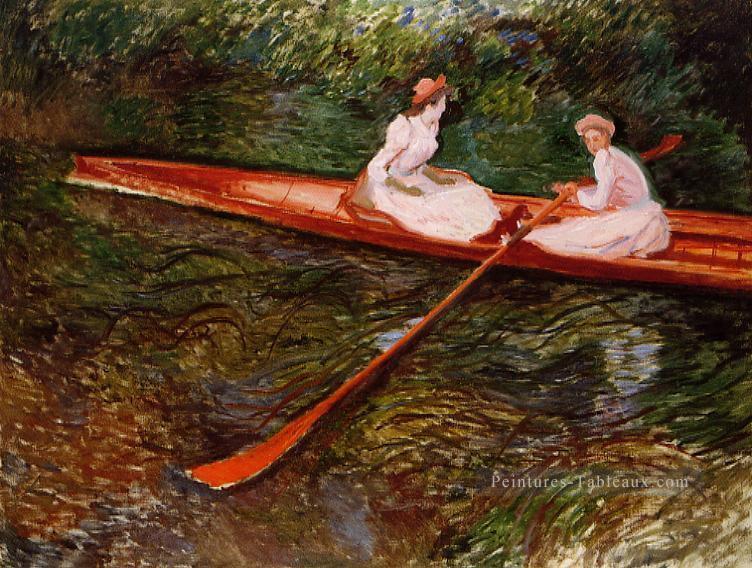 Le canard rose Claude Monet Peintures à l'huile